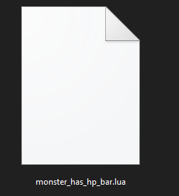 Voici à quoi ressemble le fichier, qui installera la barre Monster Hunter Rise HP pour Monsters Mod