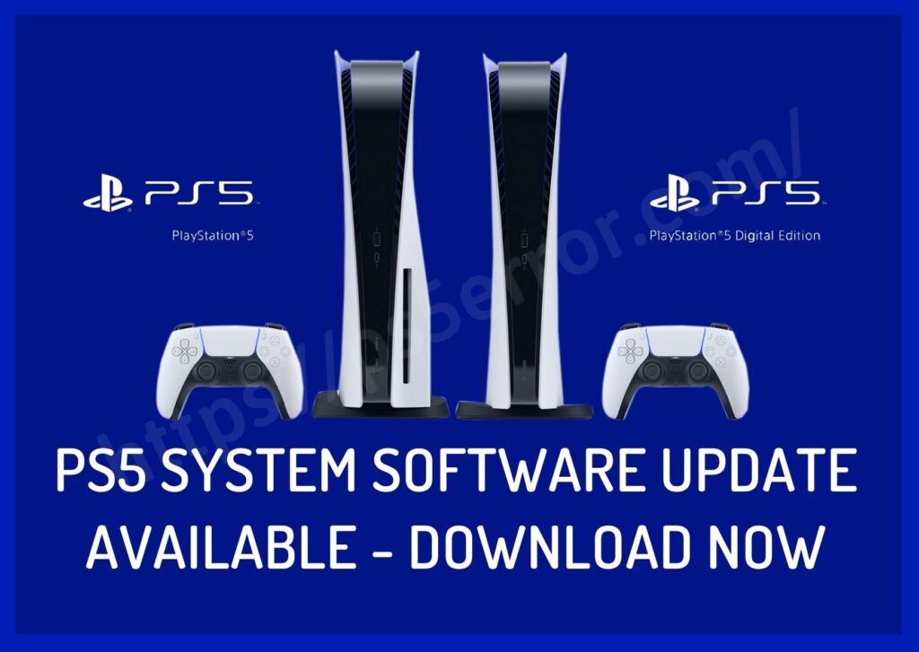 Download Latest PS5 Firmware Available