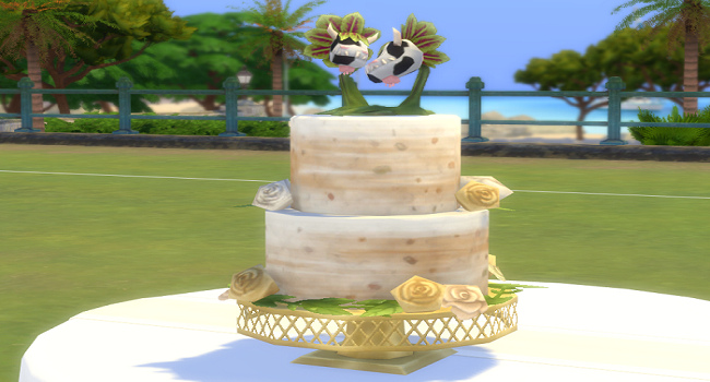 Sims 4 My Wedding Stories ajoute de nouveaux gâteaux de mariage