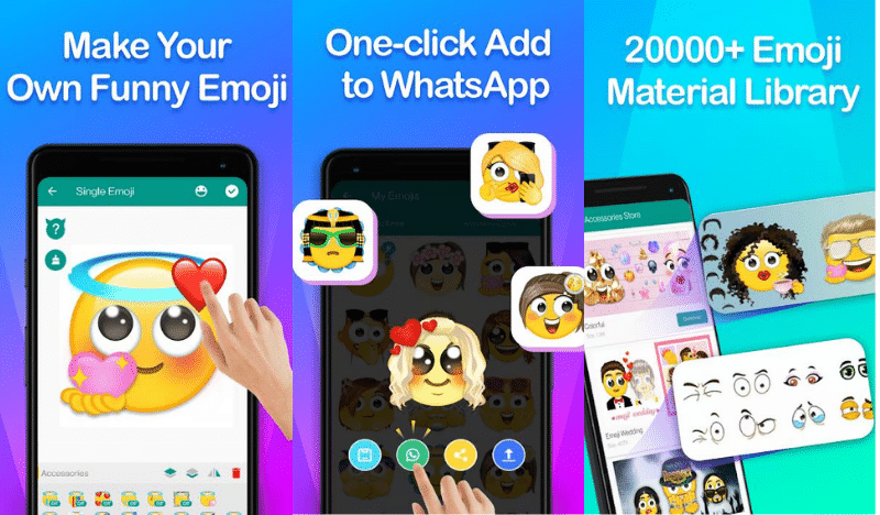 Emoji Maker - Emojis de téléphone animés personnels