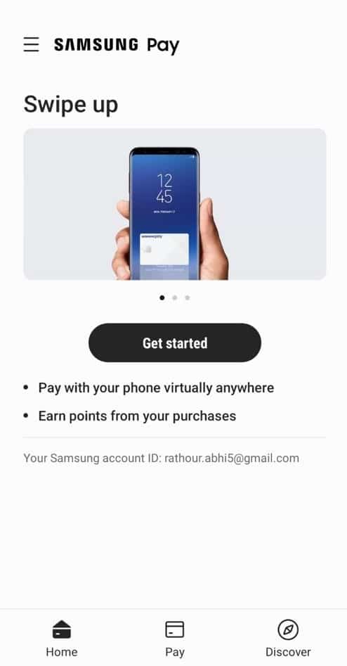 Samsung payer