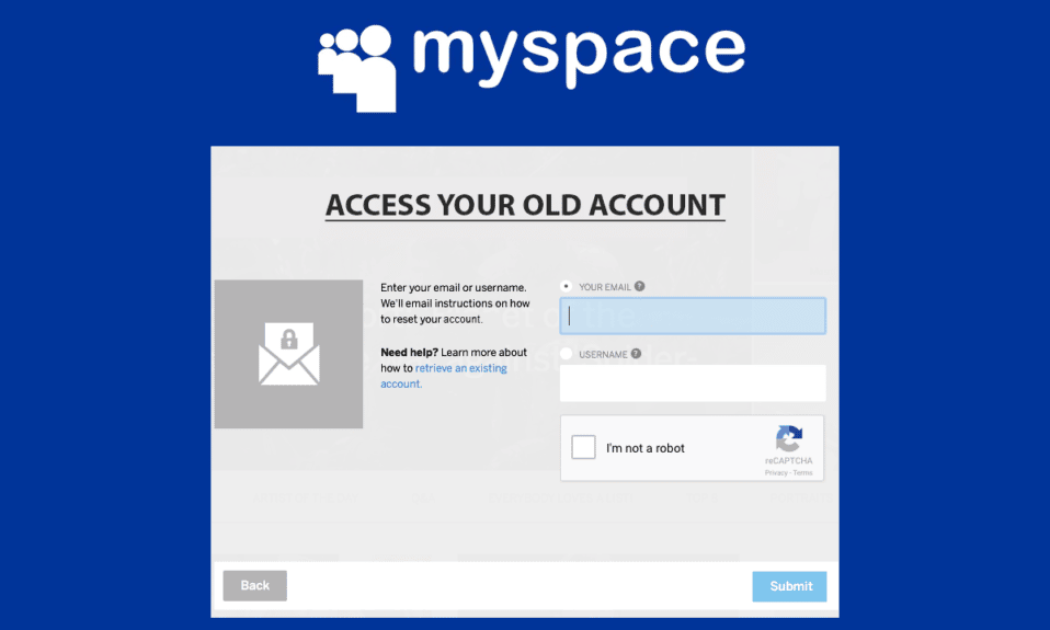 Pouvez-vous accéder à votre ancien compte Myspace