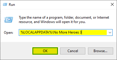 Plus d'emplacement de configuration de Heroes 3 dans Windows Run
