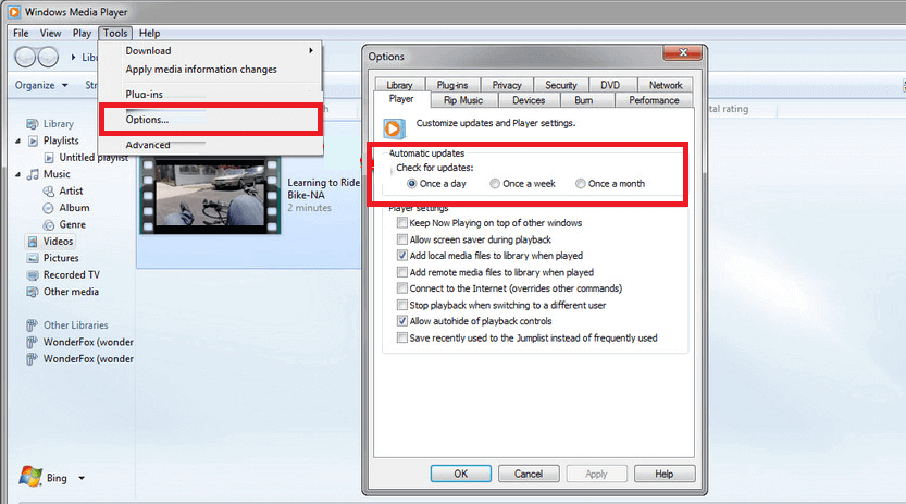 Les vidéos 4k ne sont pas lues sur l'ancien lecteur multimédia Windows